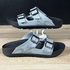 Gravity Defyer GDefy Sandals Mens Size 11 Gray Upbov Slides VersoCloud Casual